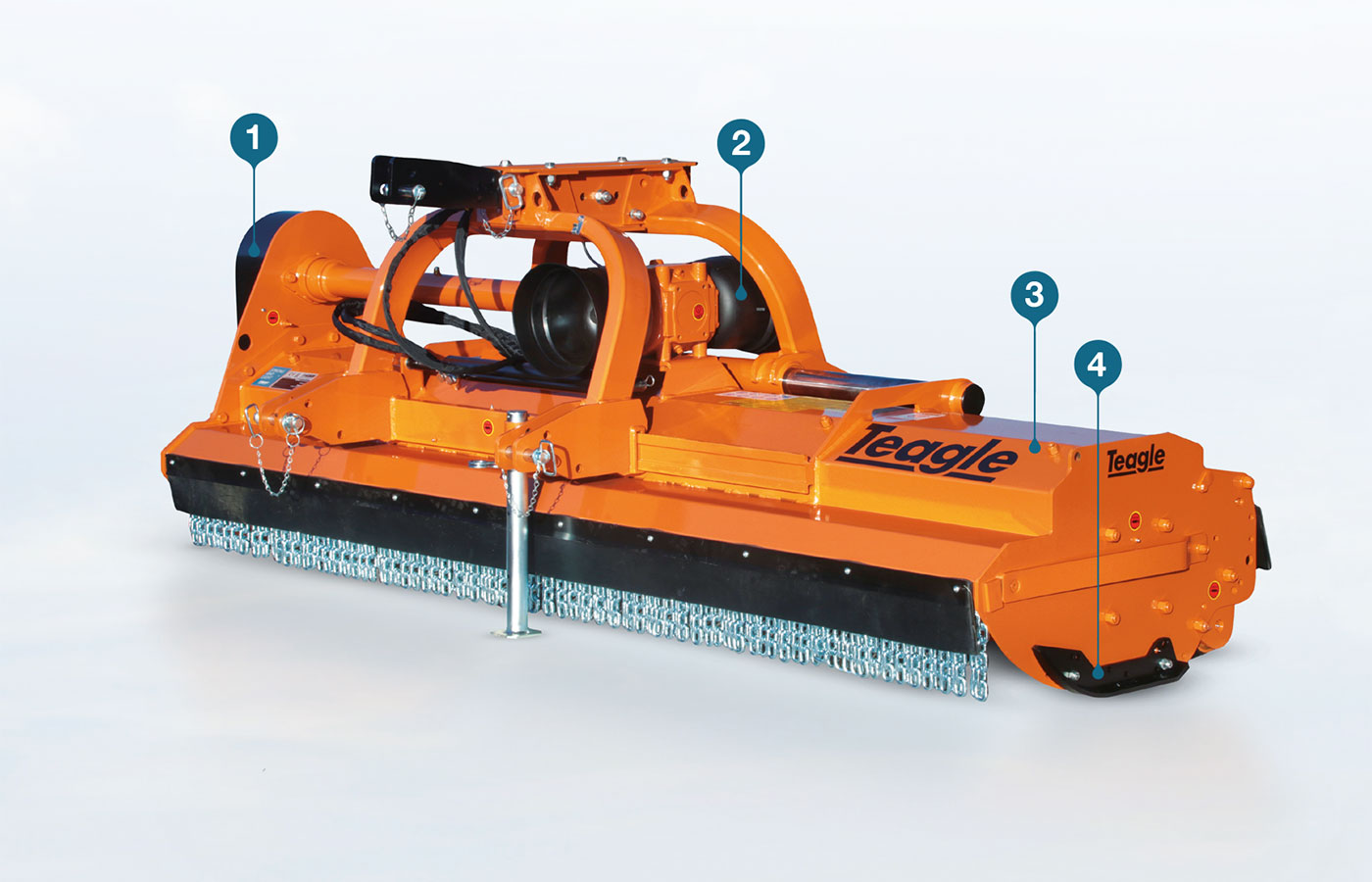 Monté à l’avant et à l’arrière