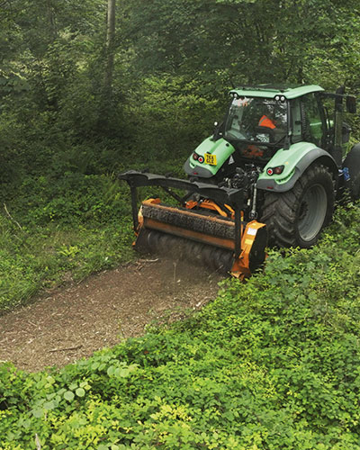 Broyeuses forestières