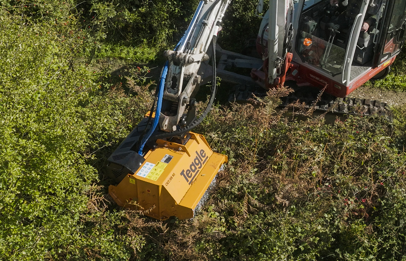 Mulcher pour excavatrice CKT/SB