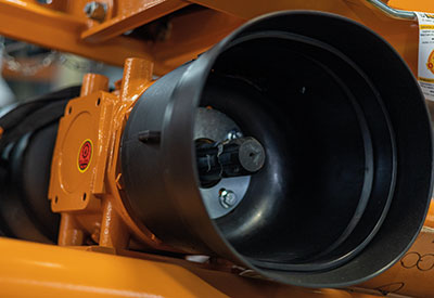 OPTION : Arbre de sortie avec embrayage à arbre à cames