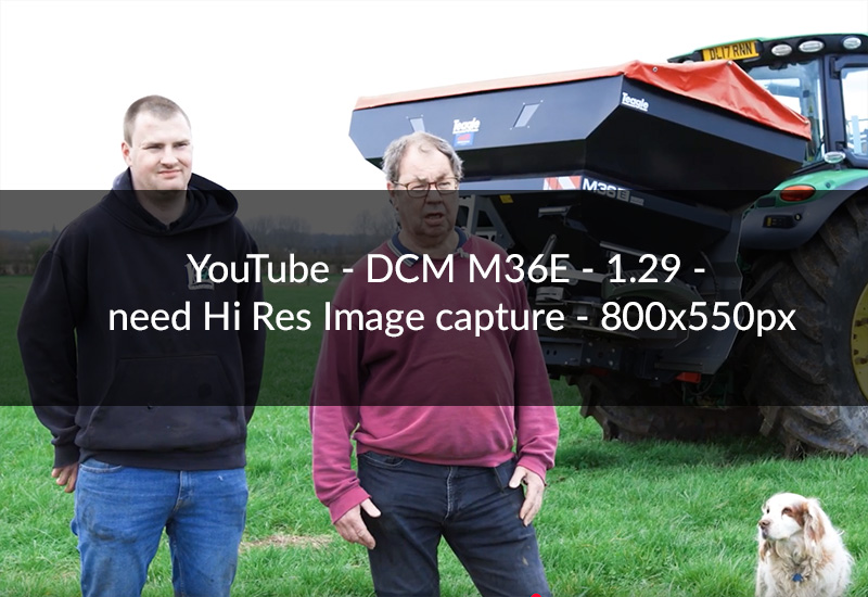 DCM M36E Precision Fertiliser